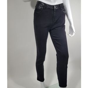 Ecru The Los Feliz Leather Inset Skinny Jean